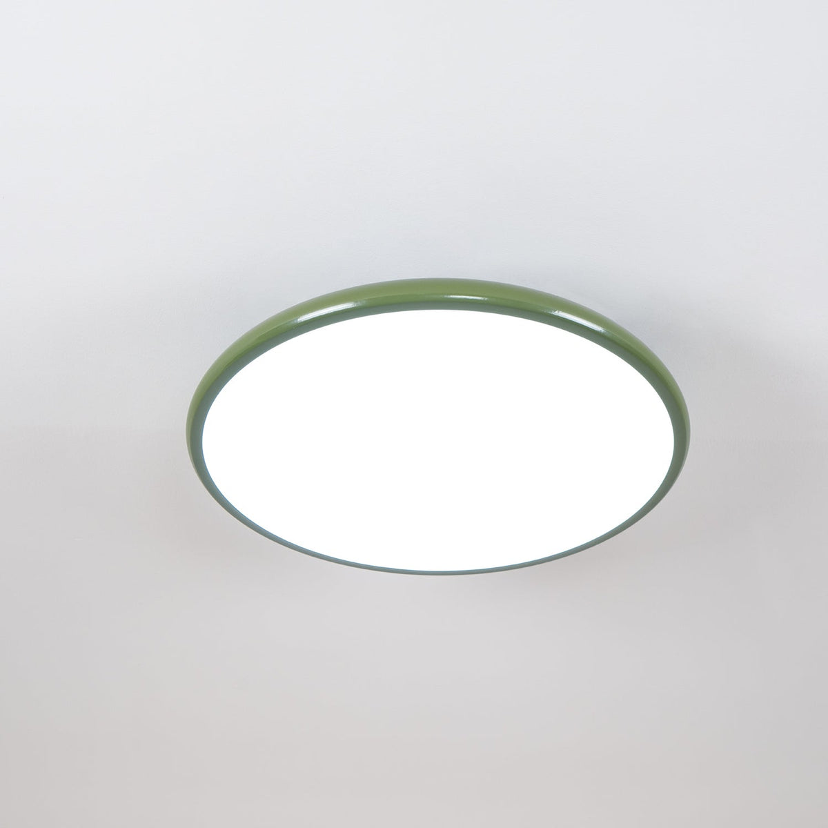 Lampa Sufitowa Minimalistyczna Okrągła z Obrotową Głowicą i Pilotem - 14