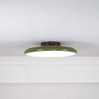 Lampa Sufitowa Minimalistyczna Okrągła z Obrotową Głowicą i Pilotem - 15
