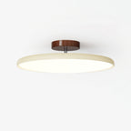 Lampa Sufitowa Minimalistyczna Okrągła z Obrotową Głowicą i Pilotem - 2