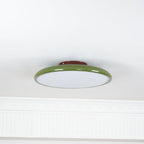 Lampa Sufitowa Minimalistyczna Okrągła z Obrotową Głowicą i Pilotem - 17
