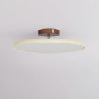 Lampa Sufitowa Minimalistyczna Okrągła z Obrotową Głowicą i Pilotem - 4