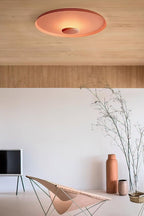 Lampa Sufitowa Minimalistyczna z Efektem Halo i Pośrednim Oświetleniem - 11
