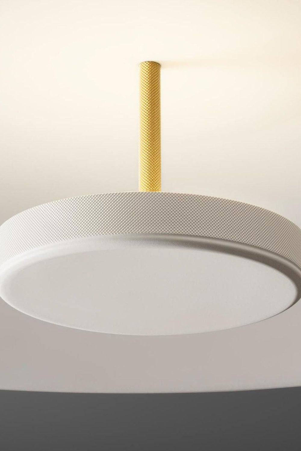 Lampa Sufitowa Minimalistyczna z Efektem Halo i Pośrednim Oświetleniem - 16