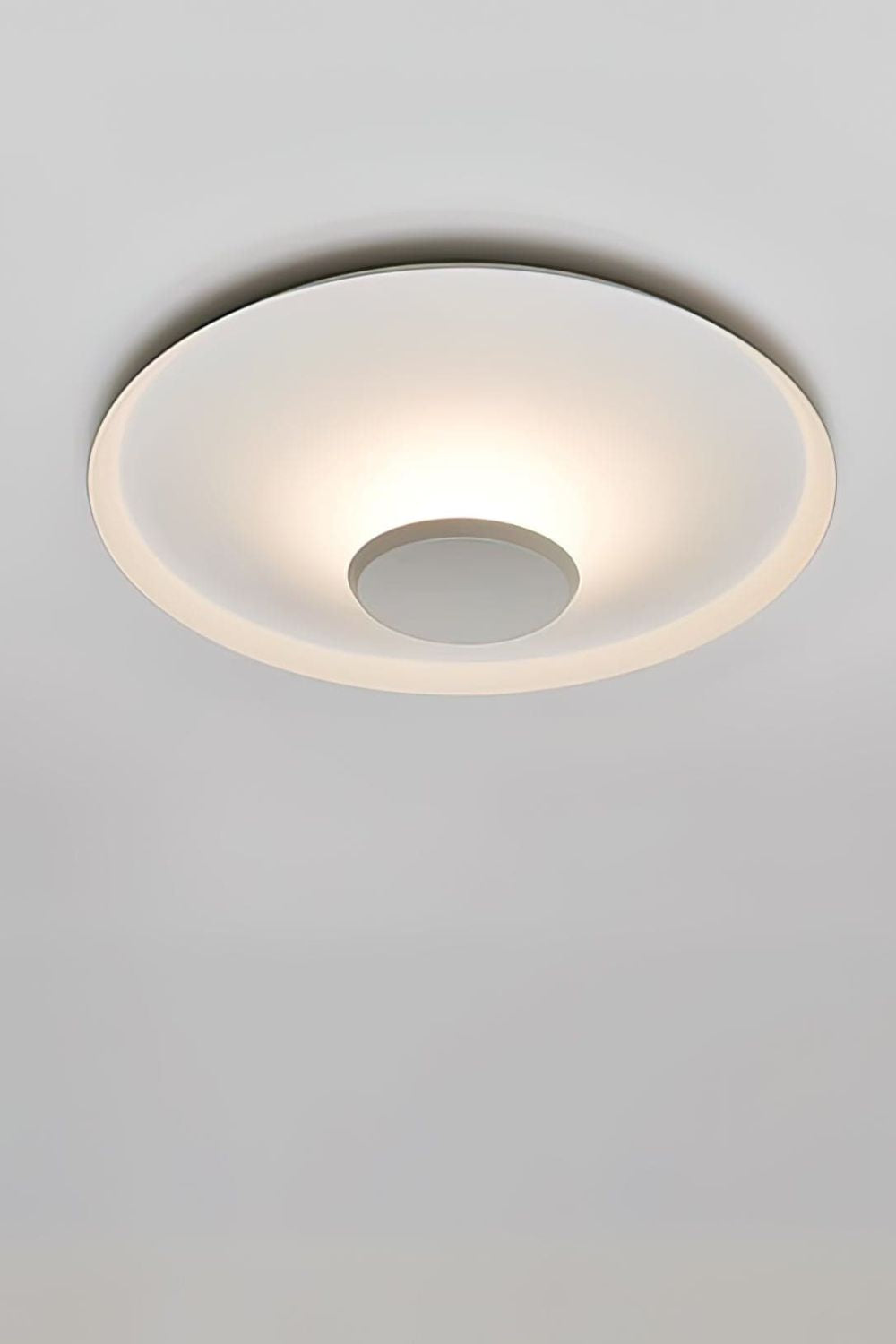 Lampa Sufitowa Minimalistyczna z Efektem Halo i Pośrednim Oświetleniem - 18
