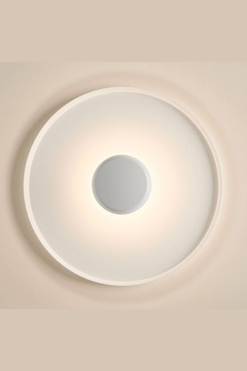 Lampa Sufitowa Minimalistyczna z Efektem Halo i Pośrednim Oświetleniem - 23