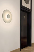 Lampa Sufitowa Minimalistyczna z Efektem Halo i Pośrednim Oświetleniem - 6