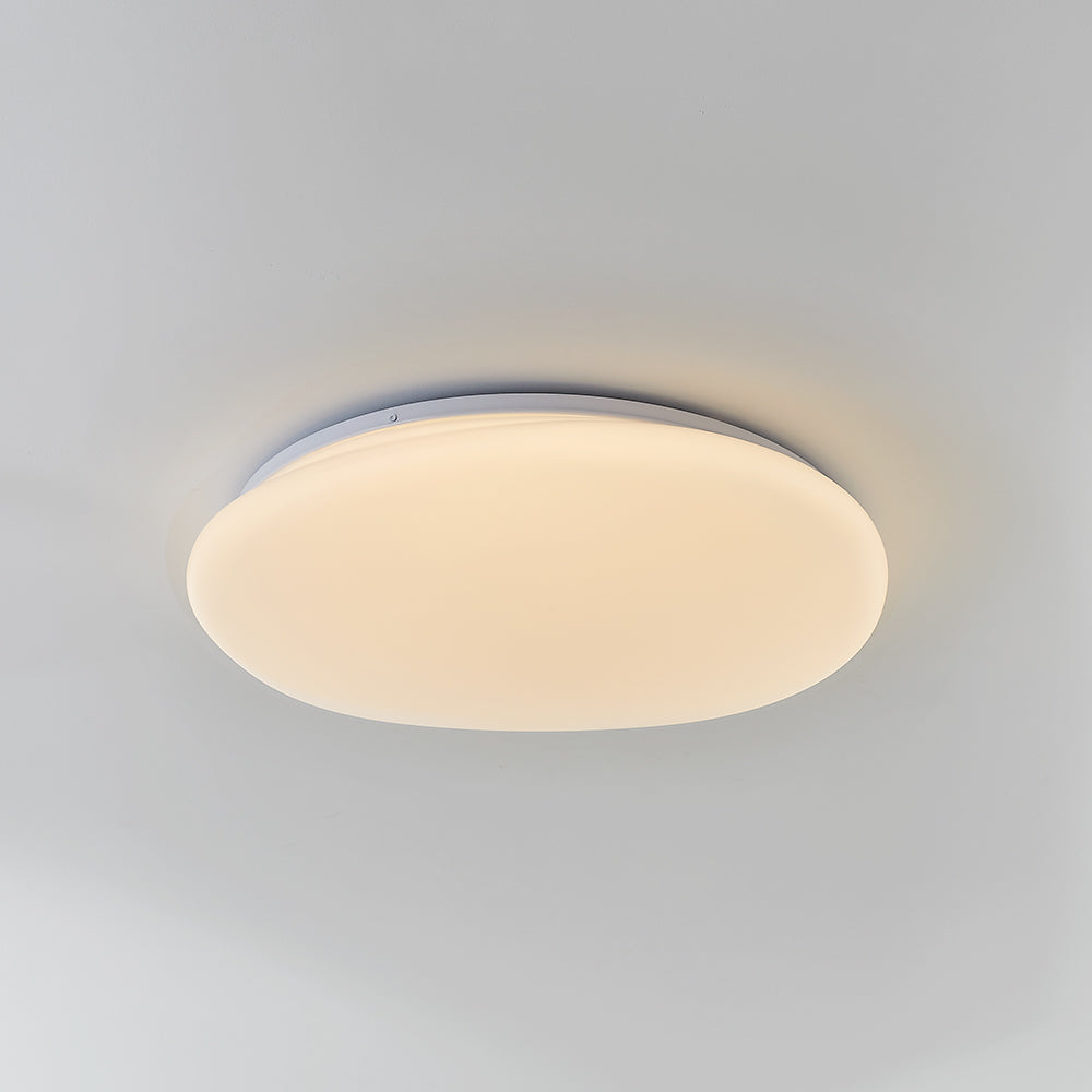 Lampa Sufitowa Minimalistyczna z Organicznym Kloszem w Kształcie Otoczaka - 13