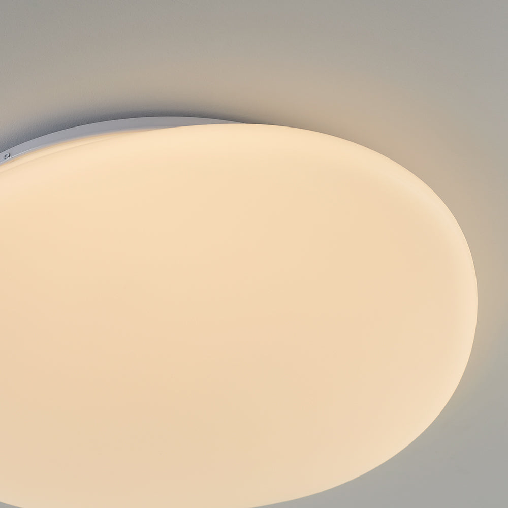 Lampa Sufitowa Minimalistyczna z Organicznym Kloszem w Kształcie Otoczaka - 15