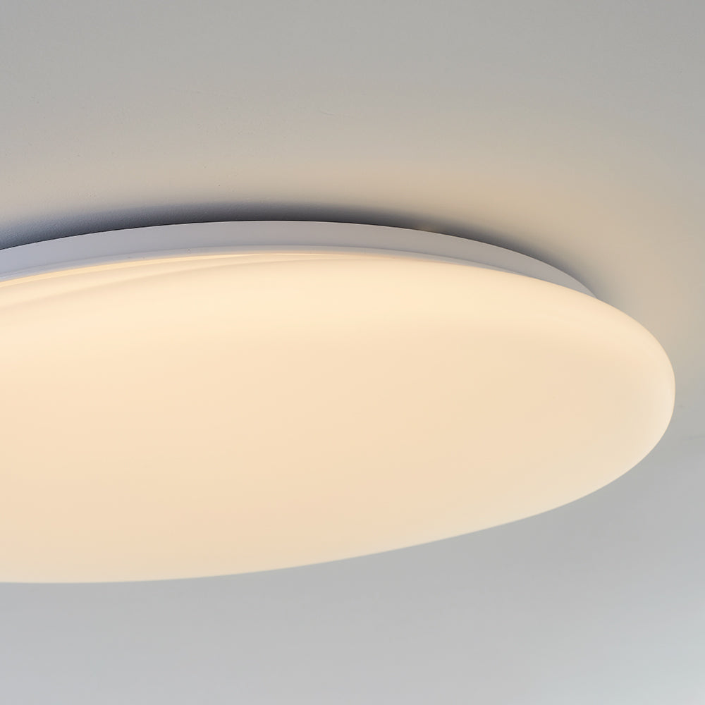 Lampa Sufitowa Minimalistyczna z Organicznym Kloszem w Kształcie Otoczaka - 16