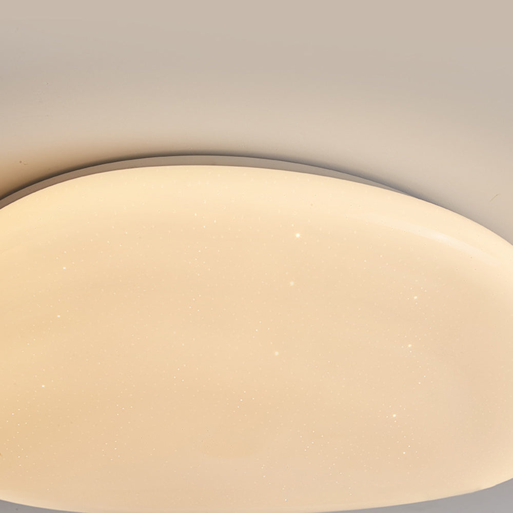 Lampa Sufitowa Minimalistyczna z Organicznym Kloszem w Kształcie Otoczaka - 5