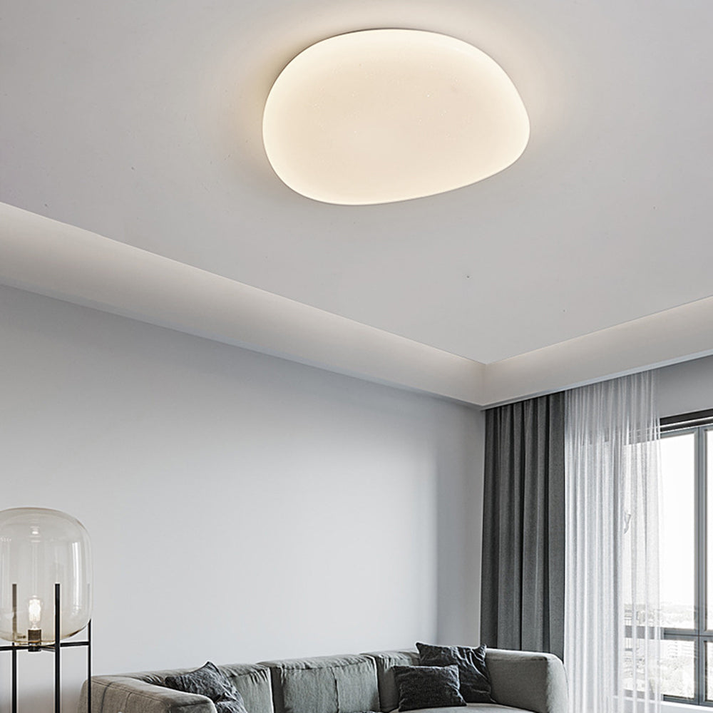Lampa Sufitowa Minimalistyczna z Organicznym Kształtem i Ściemniaczem - 6