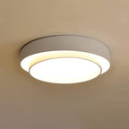 Lampa Sufitowa Minimalistyczna z Podwójnym Pierścieniem i Pilotem - 18