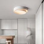 Lampa Sufitowa Minimalistyczna z Podwójnym Pierścieniem i Pilotem - 4