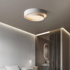 Lampa Sufitowa Minimalistyczna z Podwójnym Pierścieniem i Pilotem - 6