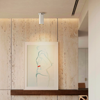 Lampa Sufitowa Natynkowa Minimalistyczna z Cylindryczną Obudową - 5