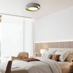 Lampa Sufitowa Nowoczesna Krążek LED z Trójkolorowym Światłem - 15