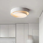 Lampa Sufitowa Nowoczesna Krążek LED z Trójkolorowym Światłem - 4