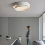 Lampa Sufitowa Nowoczesna Krążek LED z Trójkolorowym Światłem - 5