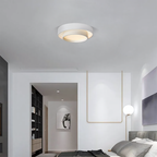 Lampa Sufitowa Nowoczesna Krążek LED z Trójkolorowym Światłem - 6