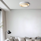 Lampa Sufitowa Nowoczesna Krążek LED z Trójkolorowym Światłem - 8
