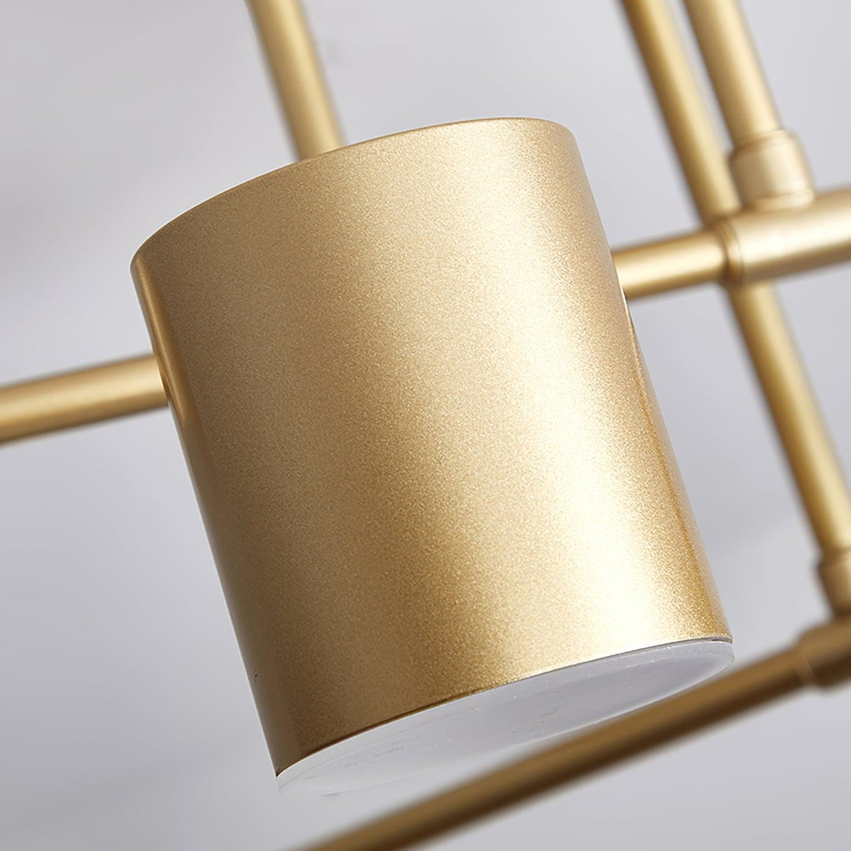 Lampa Sufitowa Nowoczesna z Sześcioma Cylindrycznymi Kloszami na Krzyżujących się Ramionach - 14