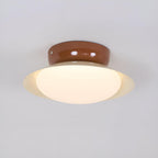 Lampa Sufitowa Retro z Kloszem Kopułkowym i Zintegrowanym LED - 6