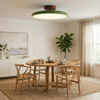 Lampa Sufitowa Retro z Okrągłym Kloszem i Regulowanym Nachyleniem - 5