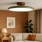 Lampa Sufitowa Retro z Okrągłym Kloszem i Regulowanym Nachyleniem - 7
