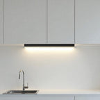 Lampa Sufitowa Skandynawska Minimalistyczna Podłużna – Ściemniana z Pilotem - 3