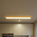 Lampa Sufitowa Skandynawska Minimalistyczna Podłużna – Ściemniana z Pilotem - 5