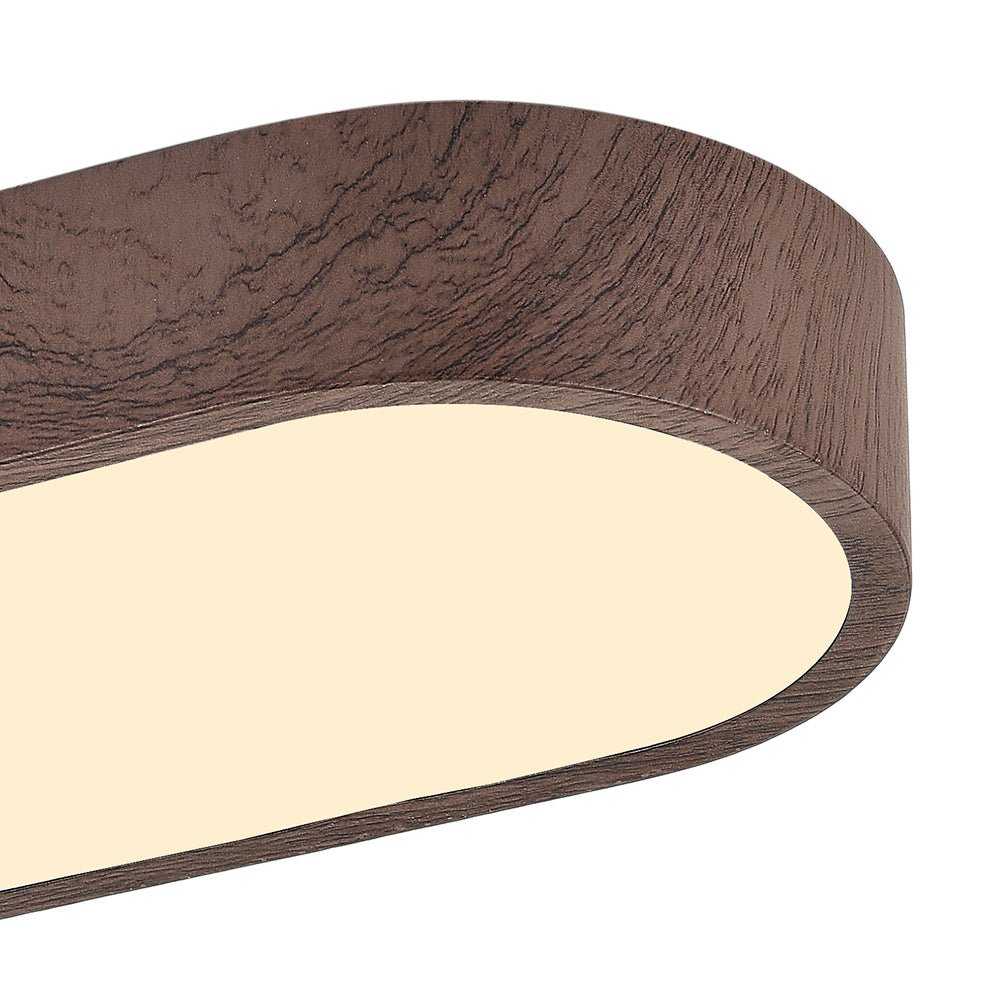 Lampa Sufitowa Skandynawska Podłużna z Regulacją Barwy Światła - 9