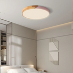 Lampa Sufitowa Skandynawska z Drewnianą Ramą i Zintegrowanym LED - 12