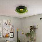 Lampa Sufitowa Skandynawska ze Szklanym Kloszem - 10