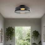 Lampa Sufitowa Skandynawska ze Szklanym Kloszem - 13