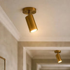 Lampa Sufitowa Spot Nowoczesna z Obrotowym Kloszem Cylindrycznym