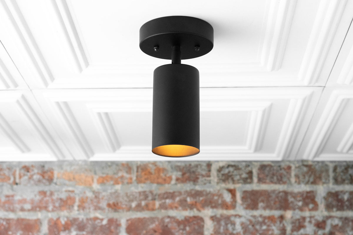 Lampa Sufitowa Spot Nowoczesna z Obrotowym Kloszem Cylindrycznym - 6