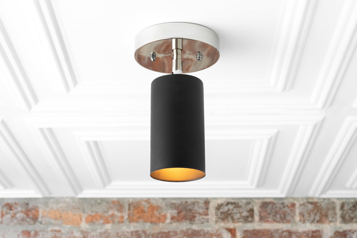 Lampa Sufitowa Spot Nowoczesna z Obrotowym Kloszem Cylindrycznym - 7
