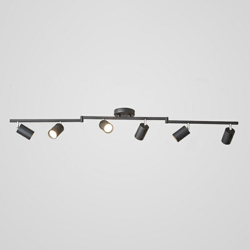 Lampa Sufitowa Spot Nowoczesna z Obrotowymi Reflektorami na Szynie - 17