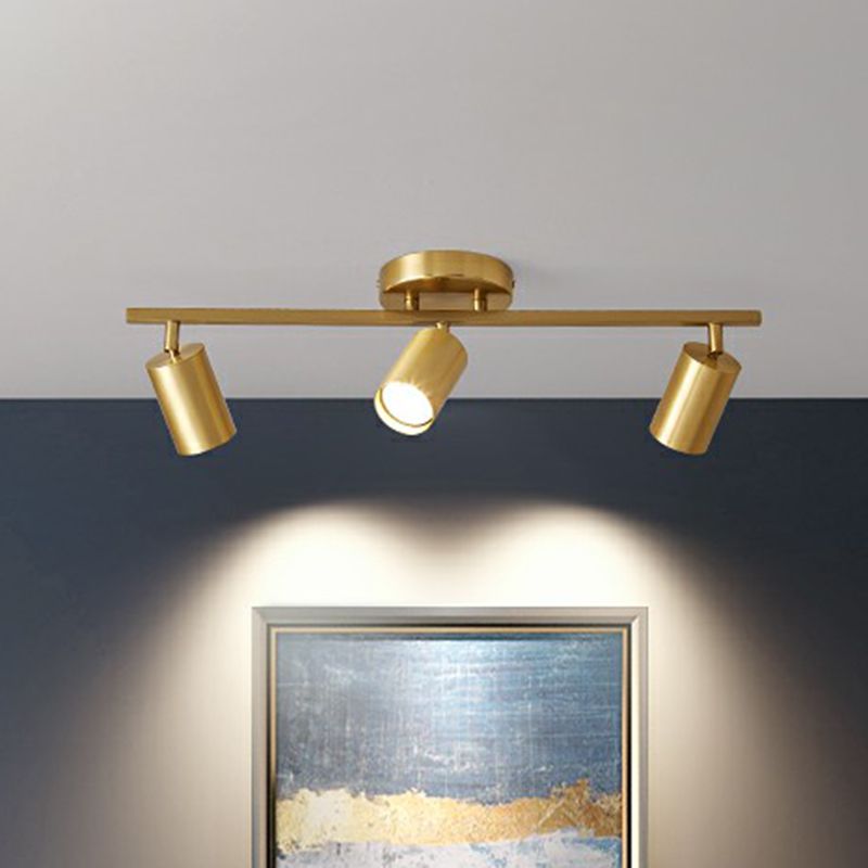 Lampa Sufitowa Spot Nowoczesna z Obrotowymi Reflektorami na Szynie