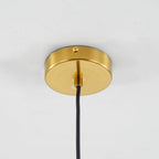 Lampa Wisząca Art Deco ze Szklanym Kloszem Kulowym i Regulowaną Wysokością - 9