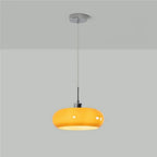 Lampa Wisząca Bauhaus ze Szklanym Kloszem Retro - 25