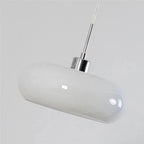 Lampa Wisząca Bauhaus ze Szklanym Kloszem Retro - 26