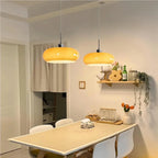 Lampa Wisząca Bauhaus ze Szklanym Kloszem Retro - 5