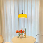 Lampa Wisząca Bauhaus ze Szklanym Kloszem Retro - 8