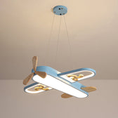 Lampa Wisząca do Pokoju Dziecięcego w Kształcie Samolotu z Pilotem