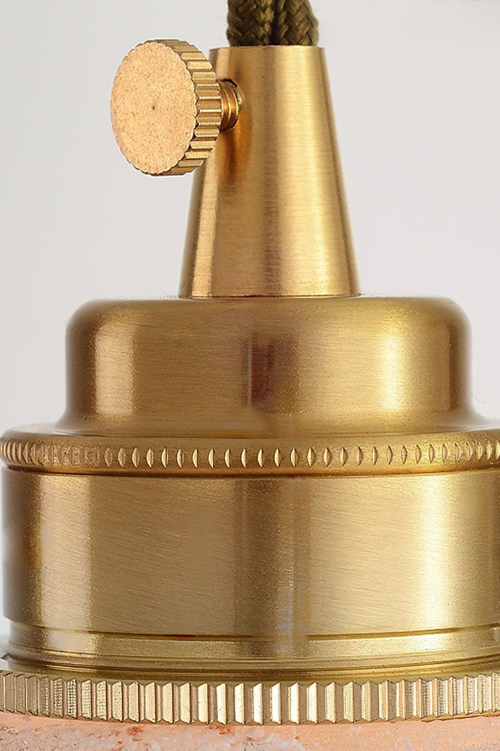 Lampa Wisząca Glamour ze Szklanym Kloszem w Kształcie Kwiatu - 9