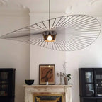 Lampa Wisząca Kapeluszowa Nowoczesna w Stylu Retro - 4