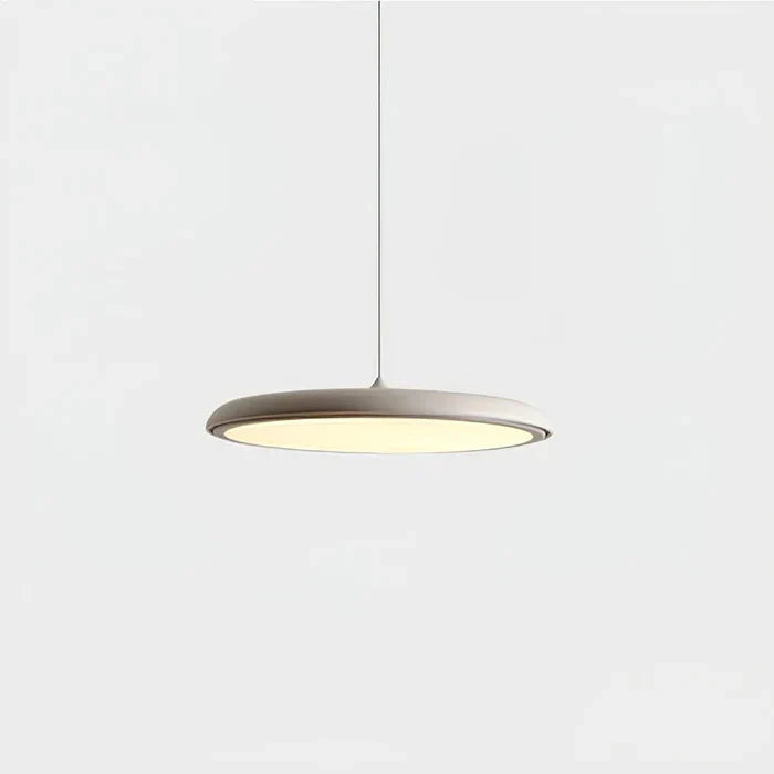 Lampa Wisząca Minimalistyczna z Okrągłym Kloszem i Wbudowanym Źródłem Światła - 13
