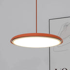 Lampa Wisząca Minimalistyczna z Okrągłym Kloszem i Wbudowanym Źródłem Światła - 18