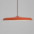 Lampa Wisząca Minimalistyczna z Okrągłym Kloszem i Wbudowanym Źródłem Światła - 22